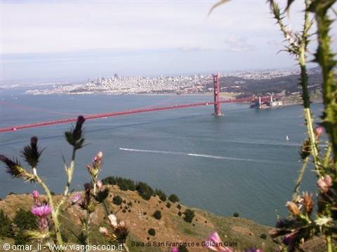 The bay of San Francisco and the Golden Gate