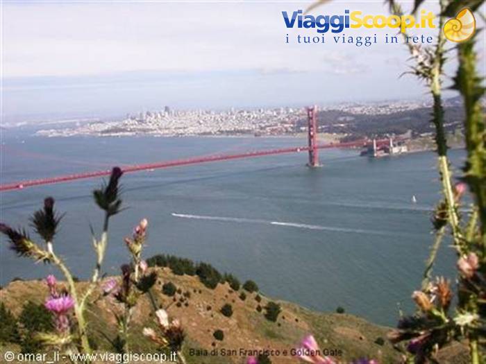 The bay of San Francisco and the Golden Gate