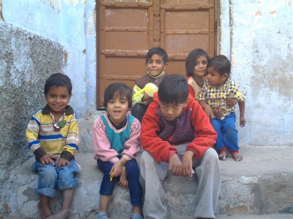the children of Pushkar