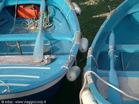 Vernazza - Boats in the harbour