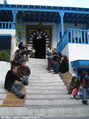Sidi Bou Said - The café of the mats