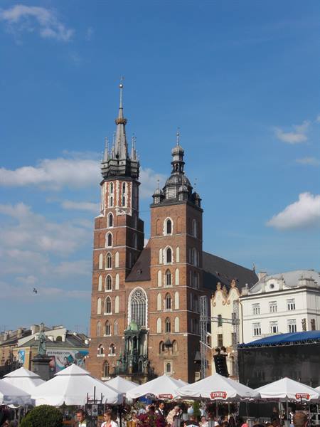 Cracow - Church of Santa Maria (Kosciol Mariacki)