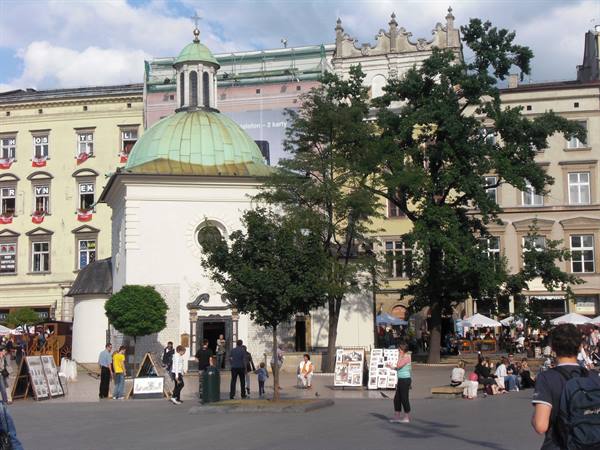 Cracow - View of Main Market Square (Rynek Glowny)
