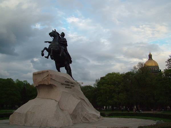 The monument to Peter the Great