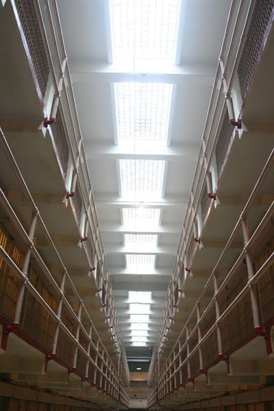 interior of Alcatraz