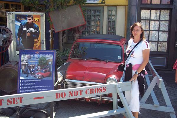 universal studio: the set of bourne identity