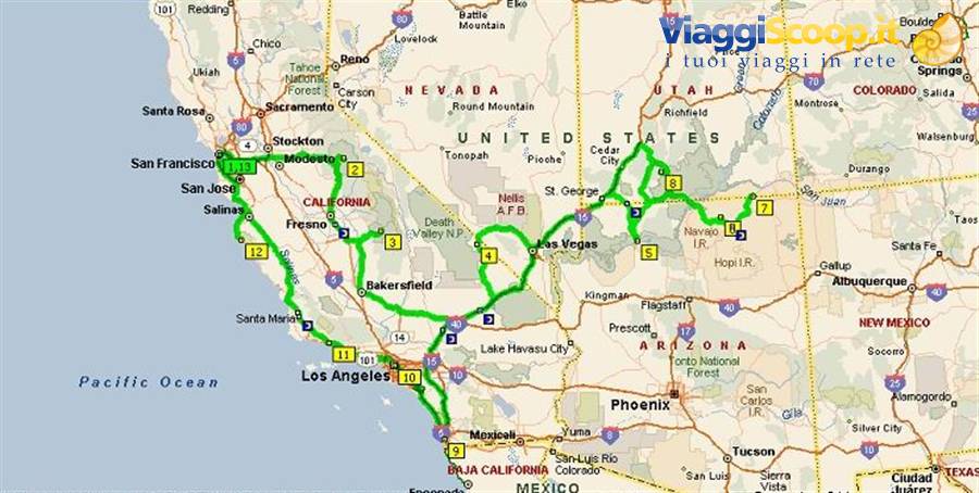 the itinerary