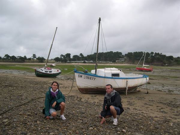 LOW TIDE IN THE SAINT COULUMB AREA (BRITTANY)