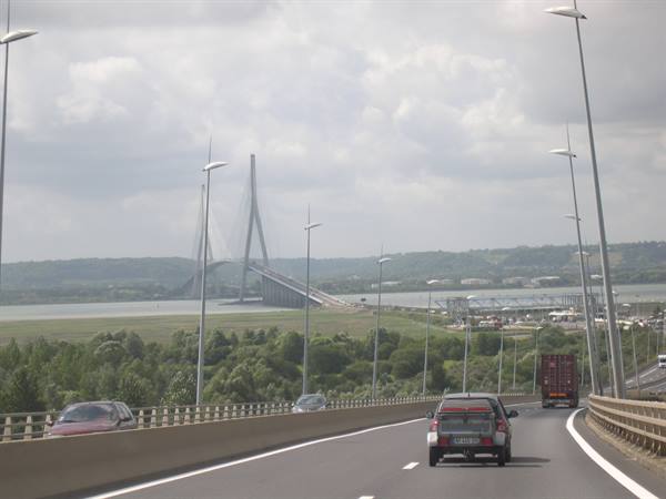 THE FAMOUS NORMANDY BRIDGE (UPPER NORMANDY)