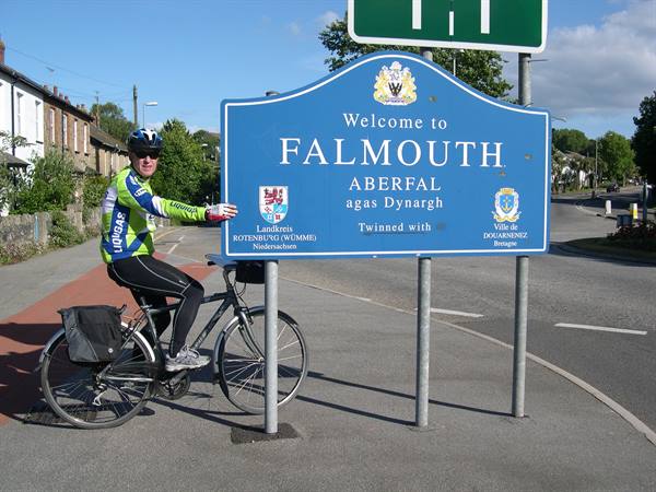 ARRIVAL AT FALMOUTH