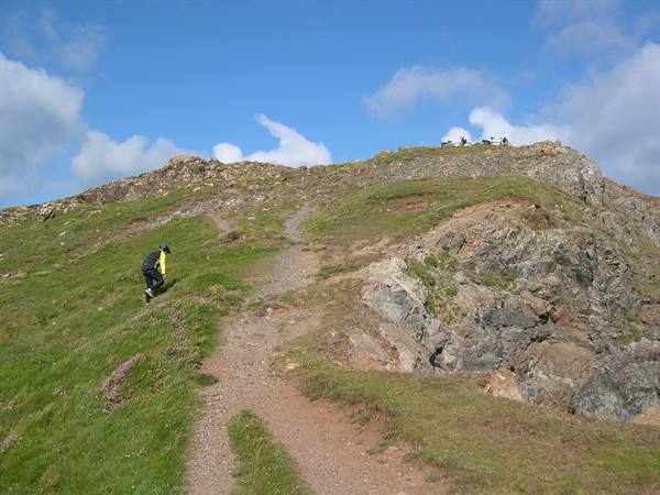 BESIDES THE BIKE, ALSO A BIT OF TREKKING . . .