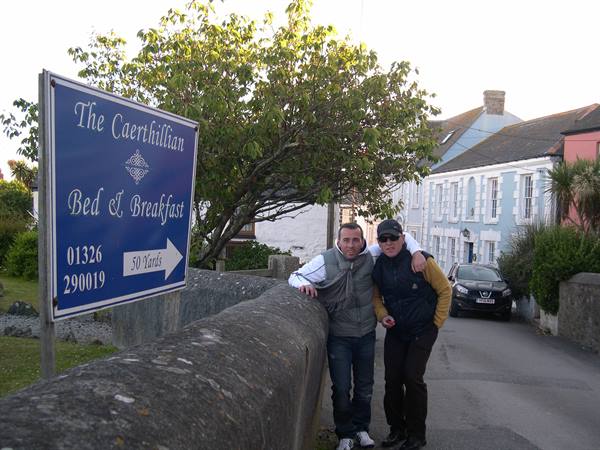 OUR B&B AT THE LIZARD