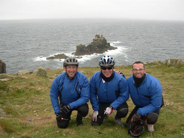 UNDER THE WIND AND RAIN AT LAND'S END