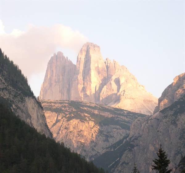 THE WORLD-FAMOUS "THREE PEAKS OF LAVAREDO"