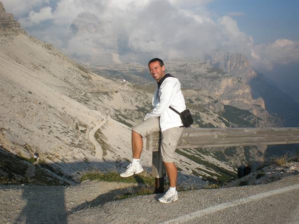IN THE BACKGROUND TRAILS ABOVE 2,000  m a.s.l