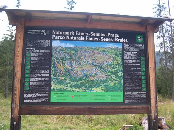 "FANES SENNES BRAIES NATURE PARK"