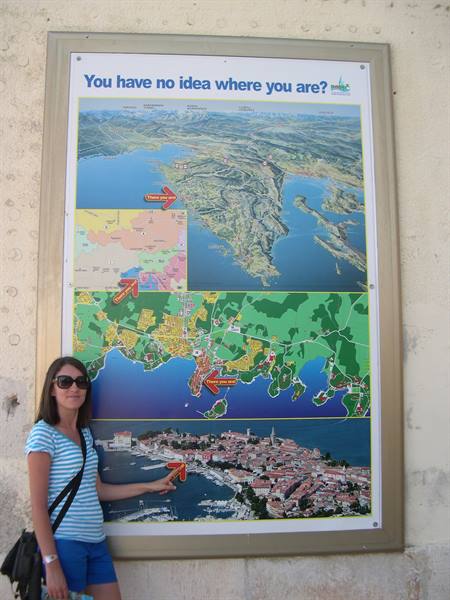 THE MAP OF ISTRIA