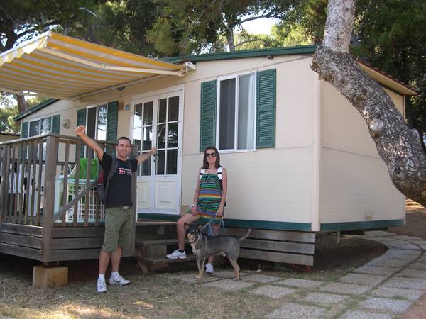 OUR BUNGALOW AT THE PULA CAMPSITE