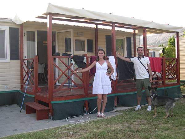 OUR BUNGALOW IN BASKA (ISLAND OF KRK)
