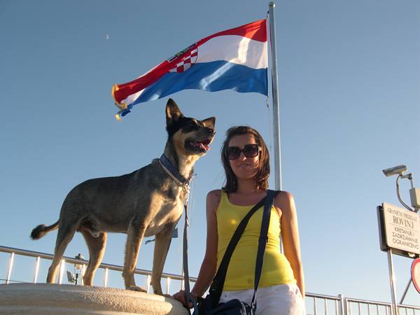 VALE AND LUCKY CONQUERING YET ANOTHER FLAG . . .