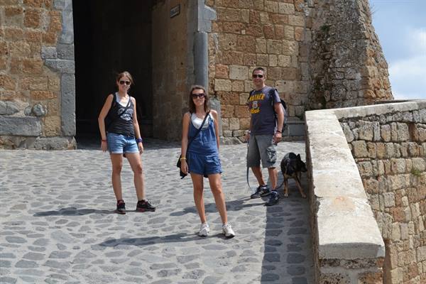 THE ENTRANCE GATE OF CIVITA