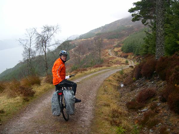 A RATHER DIFFICULT LEG ABOVE LOCH NESS