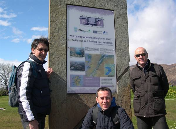 ON THE RELAXATION DAY, PHOTO UNDER THE ROUTE PANEL,
