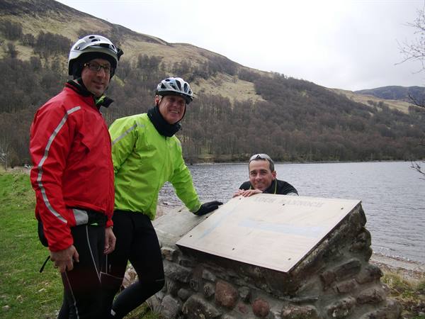 STOP AROUND ONE OF THE MANY SCOTTISH LAKES