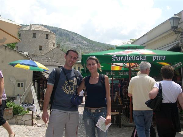 IN THE OLD TOWN OF MOSTAR