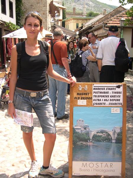 VALENTINA AMONG THE ALLEYS OF MOSTAR