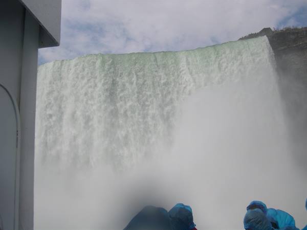 UNDER THE ENORMOUS WATERFALL