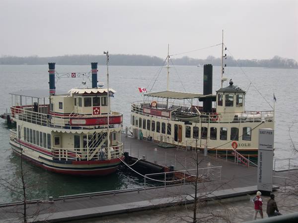 UNUSUAL BOATS IN THE HARBOUR