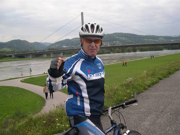 DAD ALONG THE DANUBE