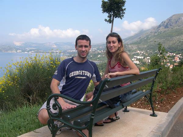 A STOP ALONG THE ROAD TO ENJOY THE VIEW . . .