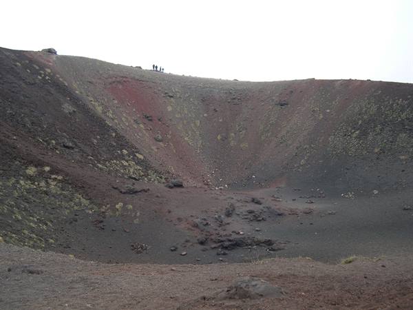 INSIDE THE SILVESTRI CRATER