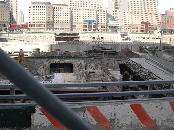 WORK IN PROGRESS AT GROUND ZERO