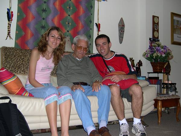 US IN UNCLE VINCENZO'S AMERICAN APARTMENT 