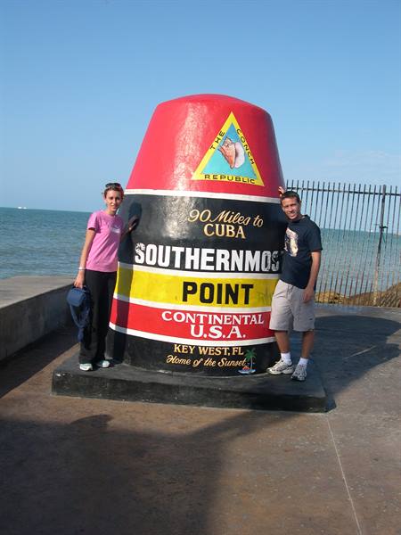 AT THE SOUTHERNMOST TIP OF THE UNITED STATES