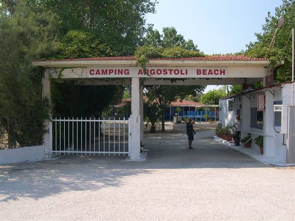 OUR ARRIVAL AT THE ARGOSTOLI CAMPING IN CEPHALONIA