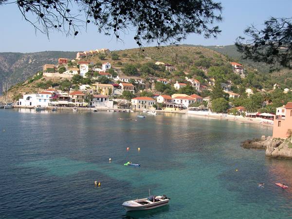 VIEW OF ASSOS SEEN FROM THE SEA