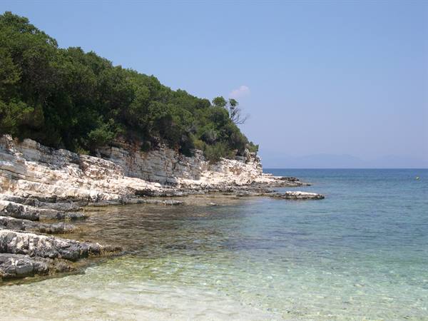 A VIEW OF THE LUSH VEGETATION OF CEPHALONIA
