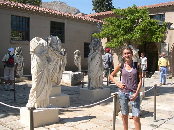 THE COLLECTION OF STATUES IN THE ARCHAEOLOGICAL MUSEUM