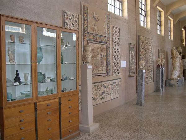 SOME ANCIENT MOSAICS AND SCULPTURES