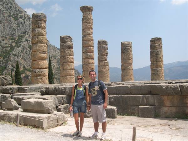RUINS OF THE TEMPLE OF APOLLO