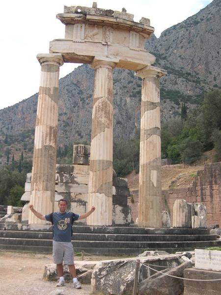 AT THE FOOT OF THE TEMPLE OF ATHENA