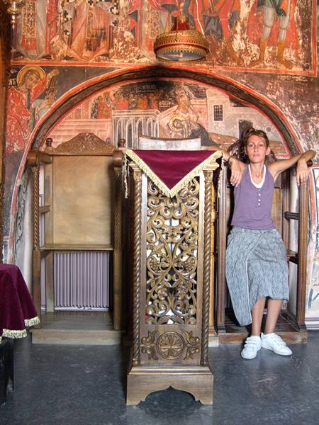 INSIDE THE VOTIVE CHAPEL