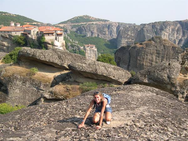 BALANCING ON THE TOP OF THE METEORA