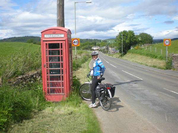 A TYPICAL PHONE BOOTH