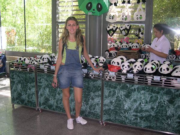 VALENTINA AND A PANDA 'BREEDING'