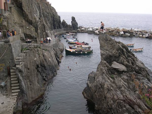 A BIT CRAZY DIVER . . .